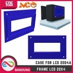 LCD FRAME AKRILIK CASE 1 LAYER 20X4 ARDUINO BIR 2004 PLUS BAUT DAN MUR - Image 2