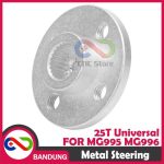 Steering Gear Universal Metal Small 25T untuk Motor Servo MG995 MG996 - Image 2