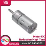 MOTOR DC 12V 25GA370 DINAMO GEAR BOX DYNAMO REDUCTION GEARBOX -280 RPM - Image 2