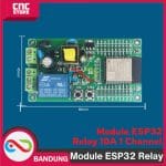 MODUL ESP32 RELAY 10A 1 CHANNEL AC 220 WIFI BLUETOOTH WROOM-32E - Image 4