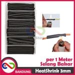 HEATSHRINK 3MM HEAT SHRINK SELANG SELONGSONG BAKAR PER 1 METER - Image 5