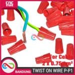 TWIST ON WIRE CONNECTOR SAMBUNGAN KABEL PUTAR SCREW LASDOP TERMINAL P - P1 - Image 3