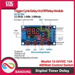 DIGITAL TIMER DELAY ON OFF MOSFET 12-24V DC 15A 400WATT CONTROL SWITCH - Image 4