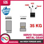 MOTOR SERVO TK20MG METAL GEAR 180 HIGH TORQUE 20KG FOR RC WATERPROOF  TIANKONGRC - Image 4