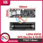 LILYGO TTGO T-Beam LORA ESP32 433MHz 915MHz GPS Neo-6m OLED-433MHz - Image 5