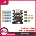 ESP32-C3 SUPER MINI WIFI WIRELESS BLUETOOTH BLE 5.0 ESP32 C3 - Image 3
