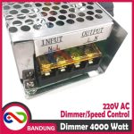 WITH CASE SCR 220V 220VAC THYRISTOR 4000W DIMMER SPEED REGULATOR CONTROLLER MOTOR LAMPU MODULE - Image 5