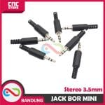 AUDIO JACK STEREO 3.5MM MALE SOCKET CONNECTOR AUDIO KIRI KANAN GND - Image 3