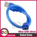 MINI USB 2.0 CABLE KABEL DATA MINIUSB MALE TO MALE 30CM FOR ARDUINO NANO - Image 4