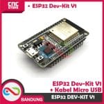 ESP32 ESP-32 DOIT WIFI BLUETOOTH IOT ESP-32S DEVELOPMENT BOARD PLUS KABEL MICRO USB - Image 2
