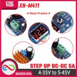 DC-DC Step Up Modul XH-M411 5A – Boost Converter 4-35V ke 45V Digital Display - Image 5