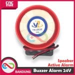 BUZZER SPEAKER ACTIVE ALARM 24V HIGH DECIBEL SIRINE ALARM