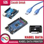 USB 2.0 CABLE KABEL DATA PRINTER TYPE A TO B MALE TO MALE 50CM FOR ARDUINO UNO - Image 2