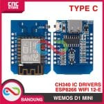 WEMOS D1 MINI ESP8266 TYPE-C 4MB LUA WIFI IOT INTERNET MCU MINI ESP8266 TYPE-C - Image 3