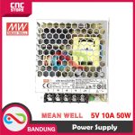POWER SUPPLY MEAN WELL LRS-50-5 LRS505 5V 10A 50W MEANWELL - Image 2
