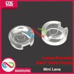 Convex Mini Lens utk LED HPL 1w 3w 5w Lensa Konveks Kecil 13mm Focus - 90 derajat - Image 3