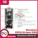 WAVESHARE ESP32-S3-NANO BOARD ESP32-S3R8 COMPATIBLE ARDUINO NANO ESP32 - Image 2