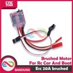 ESC 20A BRUSH MOTOR SPEED CONTROLLER WITH BRAKE