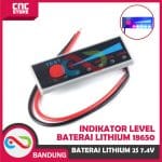 INDIKATOR LEVEL KAPASITAS TEGANGAN BATERRY LION BATERAI LITHIUM 2S 7.4V TEGANGN FULL 8.4V