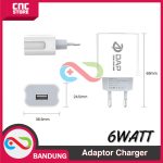 TRAVEL CHARGER ADAPTOR UNIVERSAL FOR HP ESP32 ESP8266 1 Port USB 1.2A - Image 3