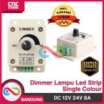 Dimmer Lampu Led Strip Single Colour DC 12V 24V 8A - Image 2