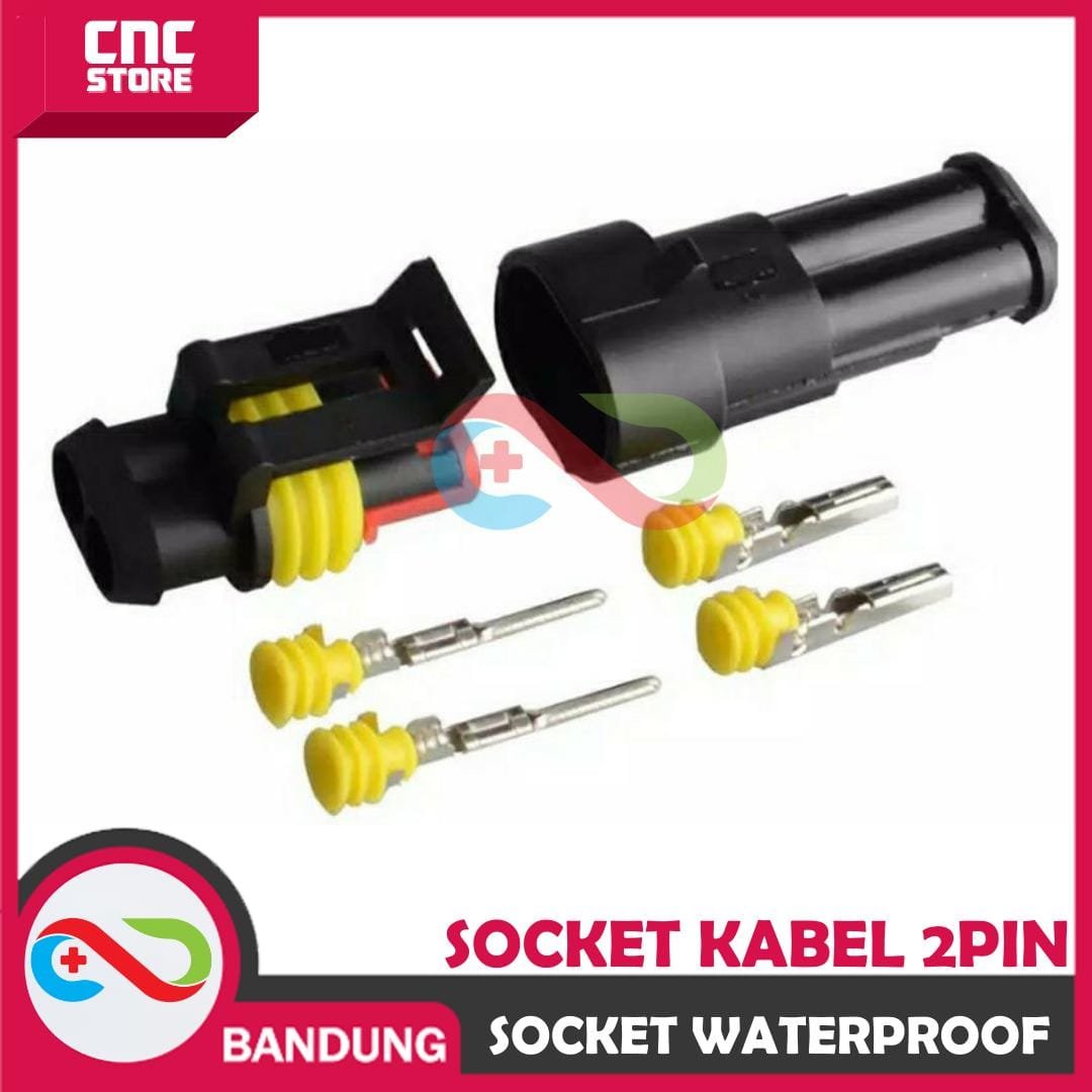 4e8788fd-1175-4192-8159-f2de9306694a.pngtplv-aphluv4xwc-origin-jpeg.jpeg SOKET KONEKTOR KABEL ANTI AIR SOCKET WATERPROOF 2PIN - Image 1