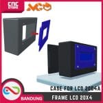 LCD FRAME AKRILIK CASE 1 LAYER 20X4 ARDUINO BIR 2004 PLUS BAUT DAN MUR - Image 4