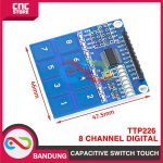 TTP226 8 CHANNEL DIGITAL CAPACITIVE SWITCH TOUCH SENSOR FOR ARDUINO - Image 5