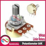 POTENSIO POTENSIOMETER 50K 50KOHM WH148 LINIER TAPER ROTARY - Image 4