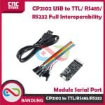 (Ten in one) Multi-Function Serial Port Module CP2102 USB to TTL/ RS485/ RS232 Full Interoperability - Image 5