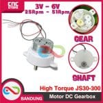 GearBox Motor DC Gear Box High Torque JS30-300 JS-30 Dinamo DC Motor Speed Reduction