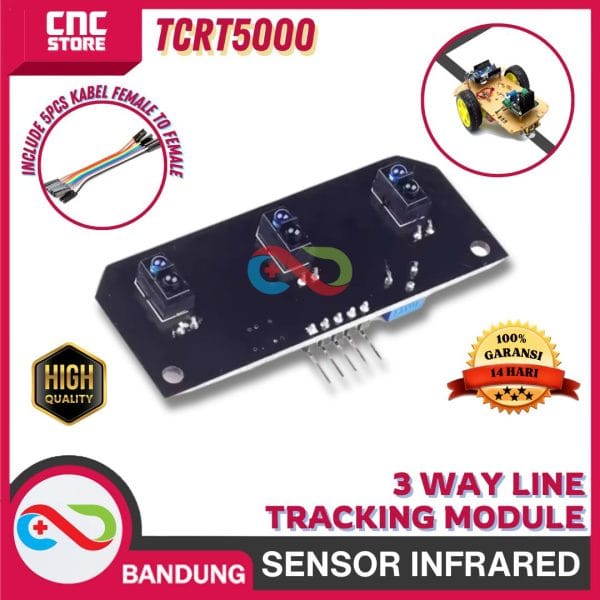 SENSOR INFRARED TCRT5000 3 WAY LINE TRACKING MODULE