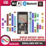 ESP32 ESP-32S DOIT WIFI BLUETOOTH IOT DUAL CORE TYPE-C 38 PIN PLUS EXPANSION BASE PLATE - Image 4