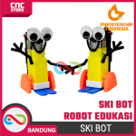Ski Bot Mainan Edukasi Anak – Kit DIY Robotika STEM + Gratis Baterai & Video Tutorial | Monsterchip - Image 2