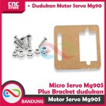 TOWER PRO MICRO SERVO MG90S MG-90S METAL GEAR WITH BRACKET SERVO - Image 3
