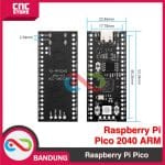 RASPBERRY PI PICO RP2040 RP 2040 ARM MICROCONTROLLER BOARD MICROPYTHON - Image 3