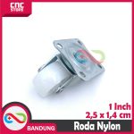 KAKI RODA REL 1 INCH WHITE PP 4MM - Image 2