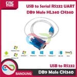 Kabel Adapter USB to Serial RS232 UART DB9 MALE HL-340 HL340 CH340 - Image 4