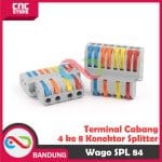 TERMINAL CABANG 4 KE 8 KABEL KONEKTOR SPLITTER 4X8 LT 633 WAGO SPL 84 WAGO - Image 2