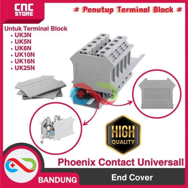 Phoenix Contact Universal End Cover D-Uk 3/10 D-UK3/10 PD05