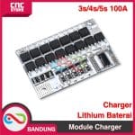 Lithium Baterai Charger Modul 3S/4S/5S 3.7V 100A BMS Protection Board