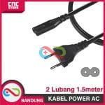 KABEL POWER AC ANGKA 8 DUA LUBANG 1.5METER - Image 2