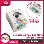 Dimmer Lampu Led Strip Single Colour DC 12V 24V 8A - Image 3