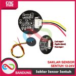 SAKLAR SENSOR SENTUH 12-24V UNTUK LAMPU LED CERMIN KAMAR MANDI - 12-24V - Image 3