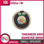 Small Speaker Thickness 5mm 8Ohm 1W Diameter 28mm - Image 3