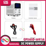 WANPTEK GPS305D DIGITAL POWER SUPPLY DIGITAL DC 30V 5A 150W CA CC - Image 5