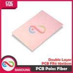PCB POLOS DOUBLE LAYER FR4 FIBER 10X15CM - Image 2