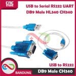 Kabel Adapter USB to Serial RS232 UART DB9 MALE HL-340 HL340 CH340