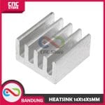 HEATSINK 14X14X5MM ALUMINIUM PAD PENDINGIN A4988 HEAT SINK IC 14X14X5MM 14X14X5MM