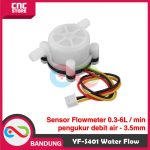 YF-S401 WATER FLOW SENSOR FLOWMETER 0.3-6L/MIN PENGUKUR DEBIT AIR - 3.5MM - Image 3